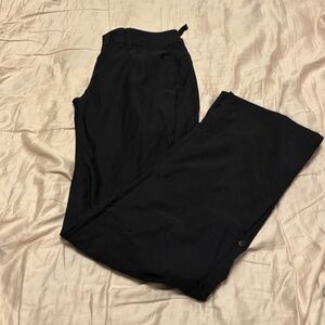 Prana Lounge Entrejambe Black Pants